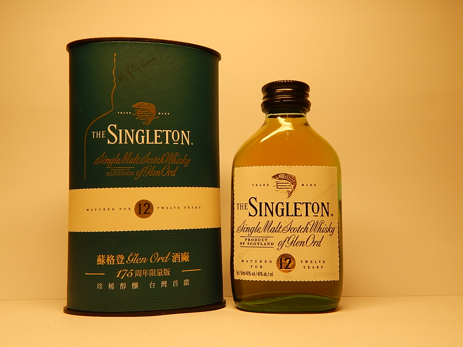 SINGLETON SMSW 12yo 5cl50ml40%vol40%alc/vol